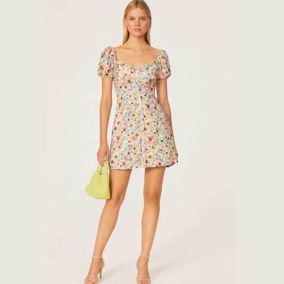 The Andamane Daisy Mini Dress Large NWT - Picture 1 of 10